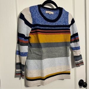 Loft striped sweater